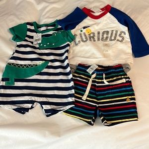 2 baby outfits